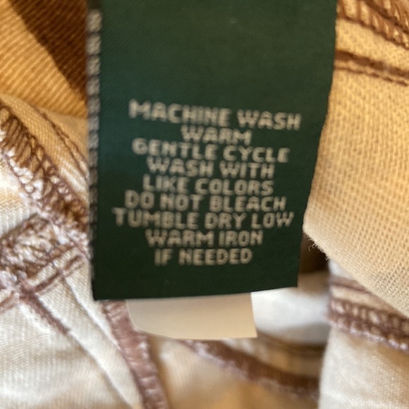 NWOT Ralph Lauren Jean Jacket Brown and Tan. Size Medium. - Picture 9 of 9